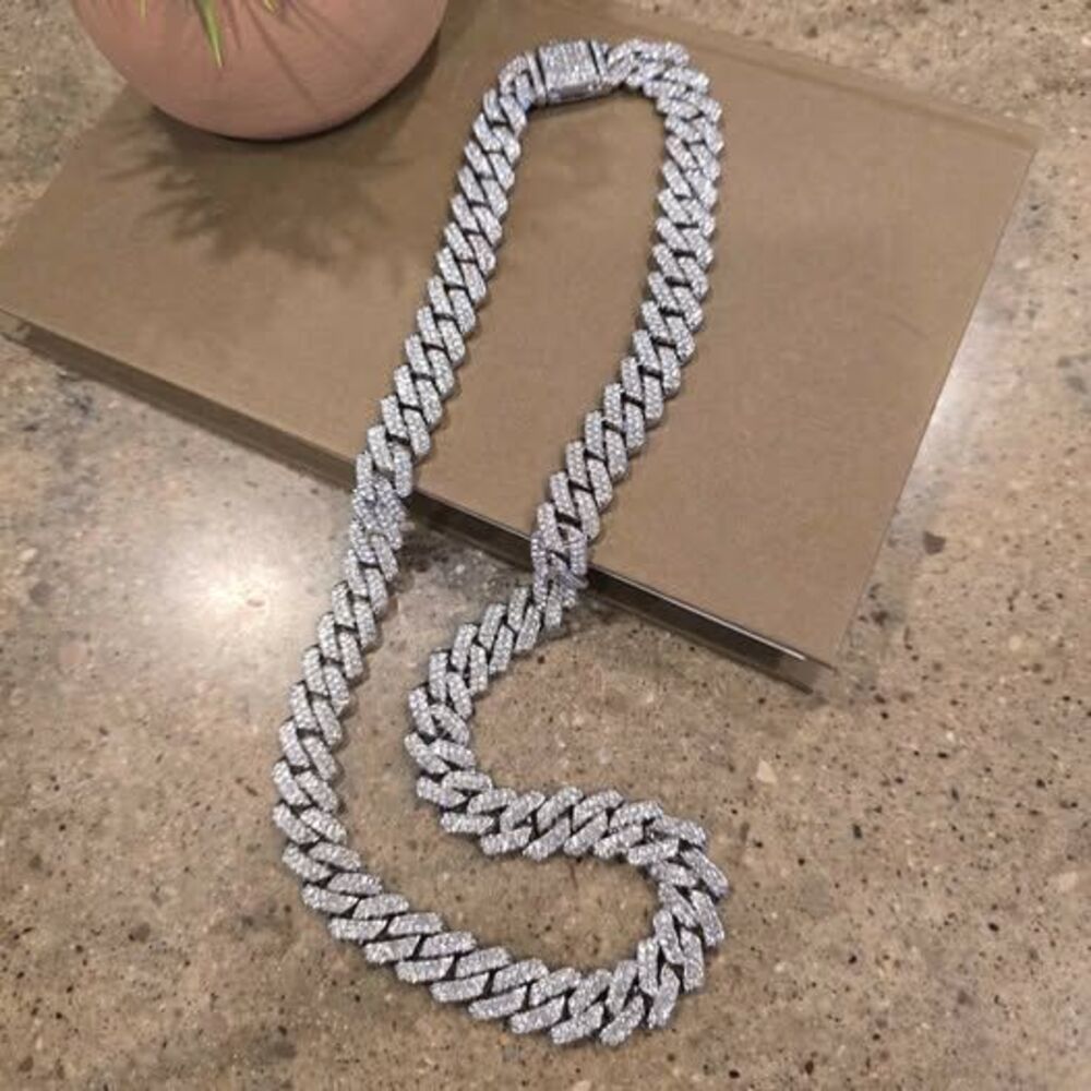24 Inch Cuban Link Chain Necklace